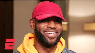 LeBrons exclusive interview on AD and the Lakers Bronny James and mental fitness  NBA Interview [upl. by Huei317]