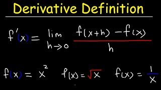 Definition of the Derivative [upl. by Asillem349]