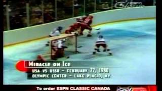 Miracle on Ice  US 1980 Olympic Hockey vs USSR [upl. by Tareyn]