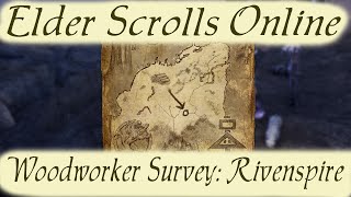 Woodworker Survey Rivenspire Elder Scrolls Online [upl. by Zurn818]