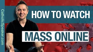 How to Watch Sunday Mass Pray Online Catholic Mass at Home [upl. by Aimil385]