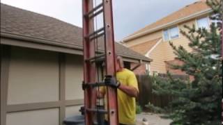 Setting Up Extension Ladder [upl. by Tila]