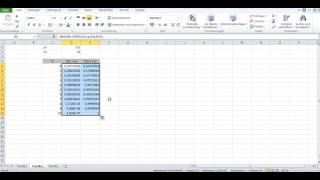 Tabelle zur Binomialverteilung mit Excel erstellen [upl. by Ramses]