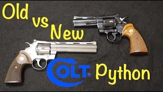 2020 Colt Python vs Original Colt Python [upl. by Annaeerb]