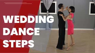 Wedding dance steps with Ballroom dance basics [upl. by Drawe589]