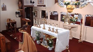 Holy Mass begins at 8 am ET  followed by the Holy Rosary [upl. by Nemzaj]