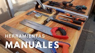 Herramientas básicas para carpintería  Manuales [upl. by Nydnarb]