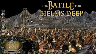 BFME2 Edain Mod  The Battle for Helms Deep [upl. by Kele]