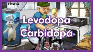 Levodopa Carbidopa Mnemonic for USMLE [upl. by Naginarb]