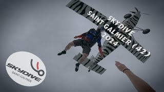 Skydive Saint Galmier 2024 [upl. by Nnylarat]