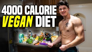 How I Eat 4000 Calories a Day as a Vegan Extremely Simple [upl. by Terrance69]