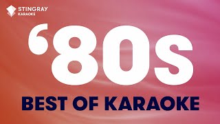 1 HOUR NON STOP BEST OF 80s MUSIC  KARAOKE WITH LYRICS [upl. by Marguerite]