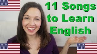 11 Songs for English Fluency Learn English With Music [upl. by Latea465]