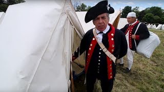 Revolutionary War Reenacting Part 1 [upl. by Caassi]