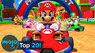 Top 20 Greatest Mario Kart Tracks of All Time [upl. by Magill]