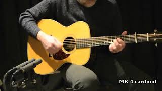 part 6 mic comparison cardioid vs hypercardioid on acoustic guitar [upl. by Lavern]