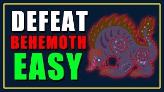 How To Defeat Behemoth Easy Guide  Monster Hunter World [upl. by Eelyah641]