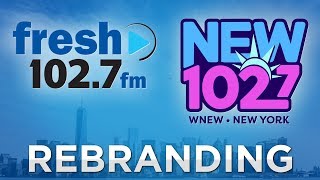 WNEW quotFresh 1027quot Rebrands to the All quotNew 1027quot [upl. by Orme]