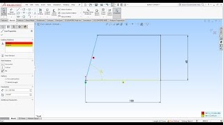 Fixing errors warnings overdefined sketch in SolidWorks [upl. by Ttej]