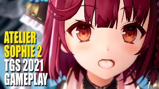 Atelier Sophie 2 Gameplay combat amp synthesis first look  TGS 2021 [upl. by Glinys]