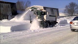 Sicard snowblower in action [upl. by Kcirtap560]