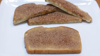 How to Make Cinnamon Toast  Easy Homemade Cinnamon Toast Recipe [upl. by Marni]