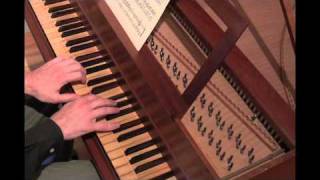 Bach  famous Minuet in G major SF Christo harpsichord [upl. by Geralda]