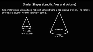 Similar Shapes Length Area and Volume [upl. by Amand]