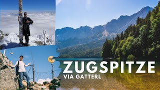 Zugspitze 2962m via Gatterl  Der einfachste Weg auf die Zugspitze [upl. by Yseult]