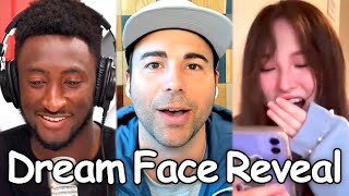 Influencers React to DREAMs FACE REVEAL [upl. by Ellie]