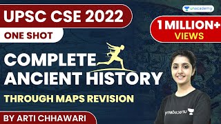 Complete Ancient History through Maps Revision  UPSC CSE 2022 [upl. by Rourke]