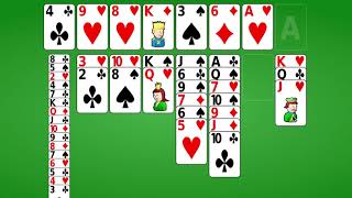 FreeCell Solitaire [upl. by Akibma609]