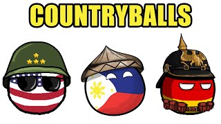 COUNTRYBALLS Compilation  All Countries [upl. by Eyllek]