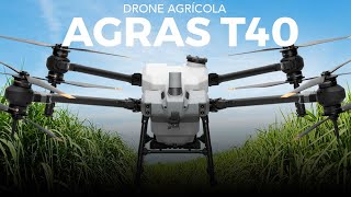 DJI Agras T40 En Español [upl. by Prent]