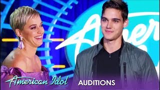 Nick Merico Katy Perry Finds a New CRUSH On American Idol [upl. by Cerellia808]