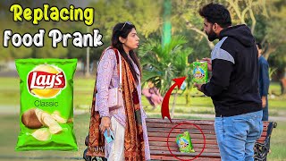 Replacing Food Prank  Prank In Pakistan  Humanitarians Mini [upl. by Aleacim838]