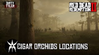 RDR2 All Cigar Orchid Locations Red Dead Redemption 2 [upl. by Merell799]