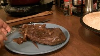 Recipe for a Fall Apart Juicy London Broil Steak [upl. by Waterer]