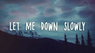 1 Hour  Alec Benjamin  Let Me Down Slowly quotLet me downquot loop [upl. by Loar]