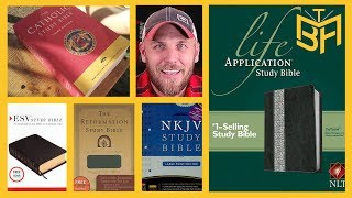 Blatantly Biased Bibles Review of Popular Study Bible Editions [upl. by Anauqahc]