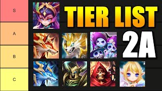 Ultimate Second Awakening 2A Tier List In Summoners War 20242025 [upl. by Other]