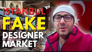 Istanbul Turkiye FAKE Designer MARKET Spree [upl. by Aenehs582]