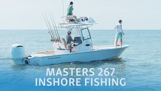 Masters 267 Bay Boat  Inshore Fishing [upl. by Zullo]