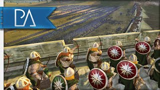 SIEGE OF HELMS DEEP  10000 Urukhai March to War  Lord of the Rings  Third Age Reforged [upl. by Tennes]