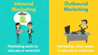 Difference between Inbound Marketing Vs Outbound Marketing [upl. by Jordanna961]