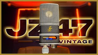 JZ VINTAGE V47 Limited Microphone Review [upl. by Eimmat]