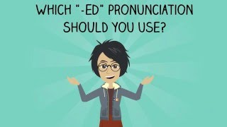 Pronunciation Past Tense Regular Verbs ed [upl. by Suoilenroc]