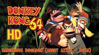 Donkey Kong 64 Dangerous Dogadon Angry Aztec  Boss HD [upl. by Lindahl]