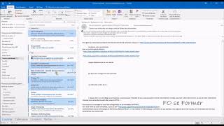 Outlook  Transférer plusieurs messages [upl. by Harvison]