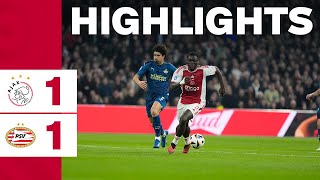 Highlights Ajax  PSV  Eredivisie [upl. by Ayokal]